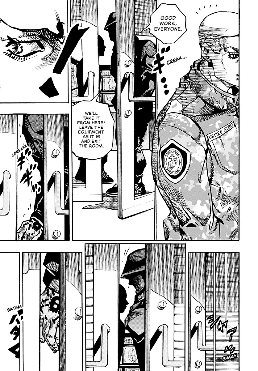 JoJo's Bizarre Adventure Part 9 - The JOJOLands Chapter 41 page 4 - Chapter 41: Underwater to the Island of Hawaii Part 3