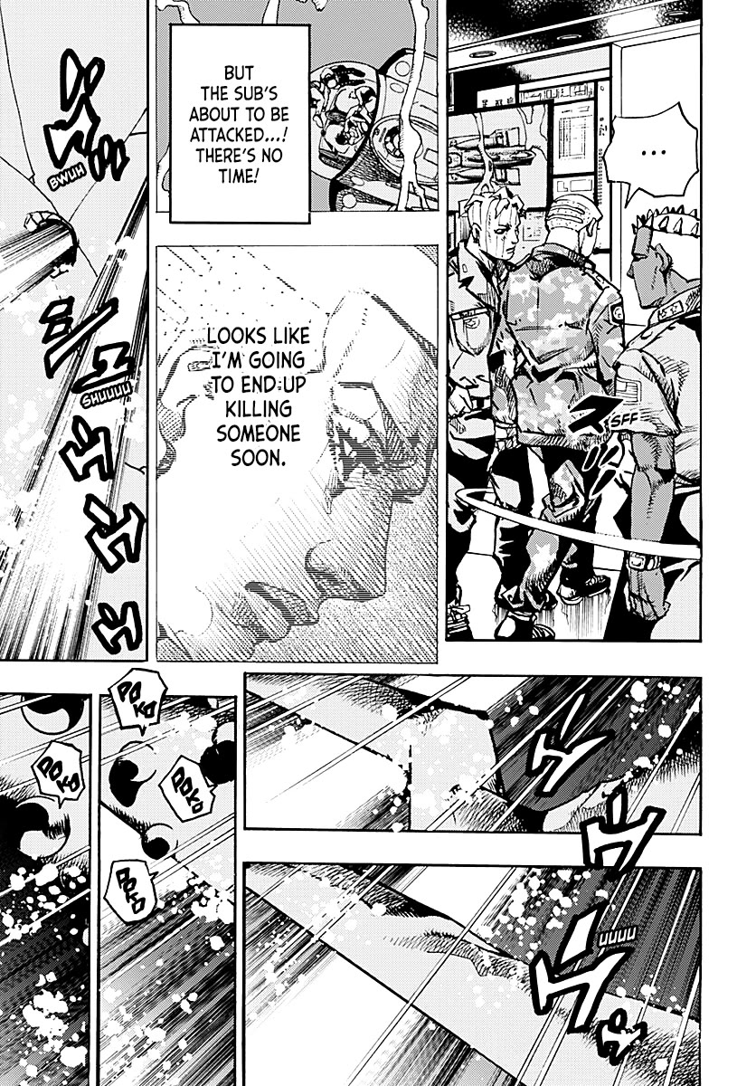 JoJo's Bizarre Adventure Part 9 - The JOJOLands Chapter 41 page 7 - Chapter 41: Underwater to the Island of Hawaii Part 3