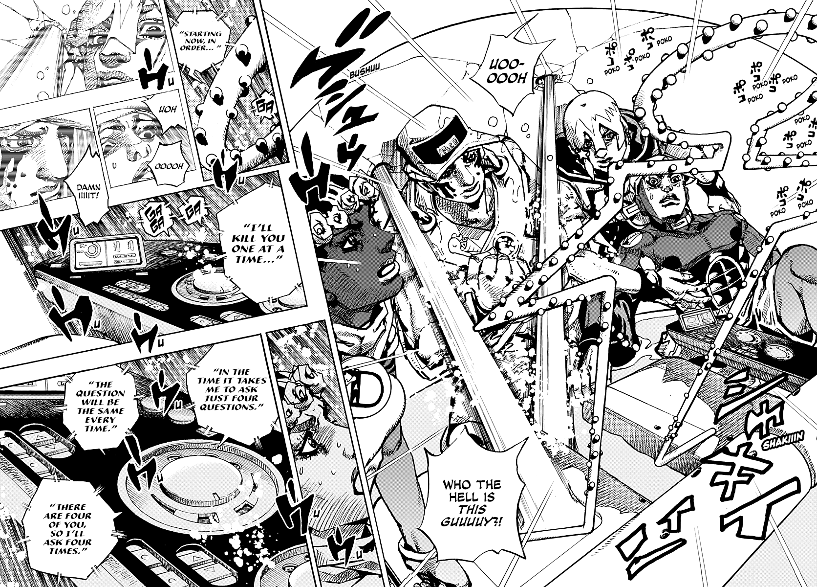 JoJo's Bizarre Adventure Part 9 - The JOJOLands Chapter 41 page 8 - Chapter 41: Underwater to the Island of Hawaii Part 3