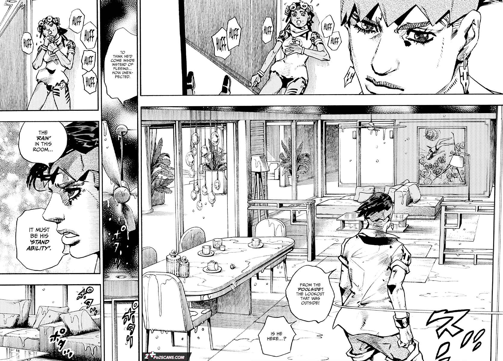 JoJo's Bizarre Adventure Part 9 - The JOJOLands Chapter 5 page 12 - Chapter 5: November Rain
