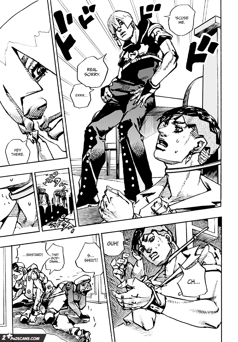 JoJo's Bizarre Adventure Part 9 - The JOJOLands Chapter 5 page 17 - Chapter 5: November Rain