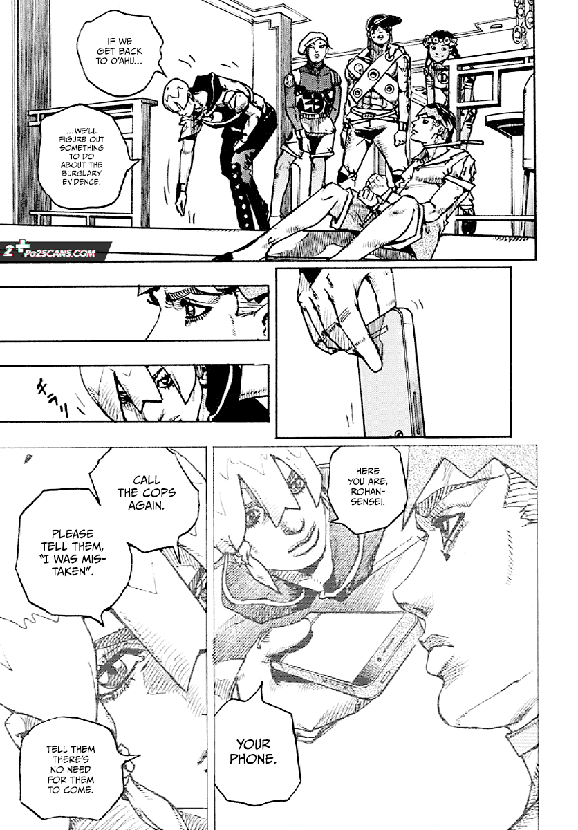 JoJo's Bizarre Adventure Part 9 - The JOJOLands Chapter 5 page 21 - Chapter 5: November Rain