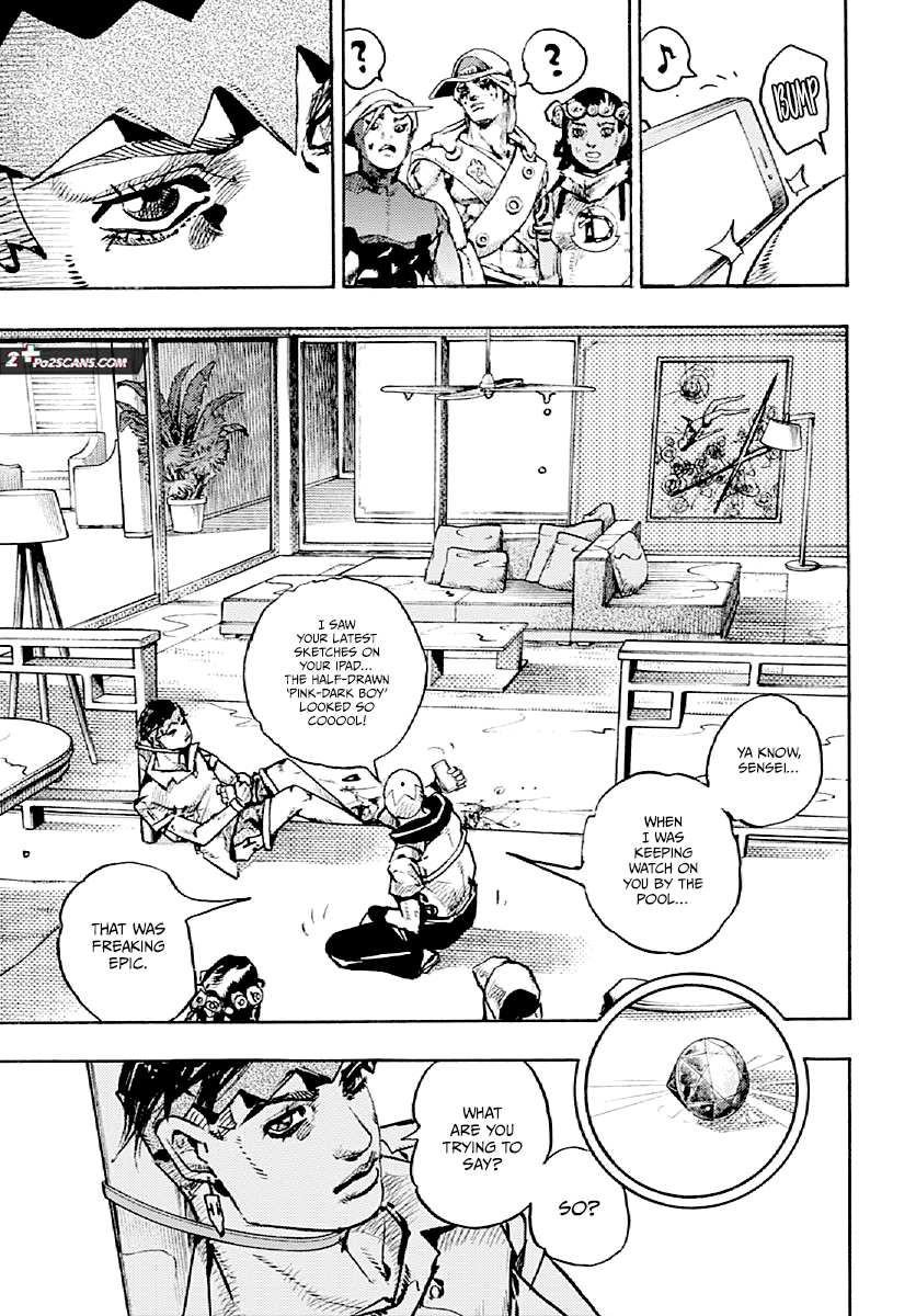 JoJo's Bizarre Adventure Part 9 - The JOJOLands Chapter 5 page 23 - Chapter 5: November Rain
