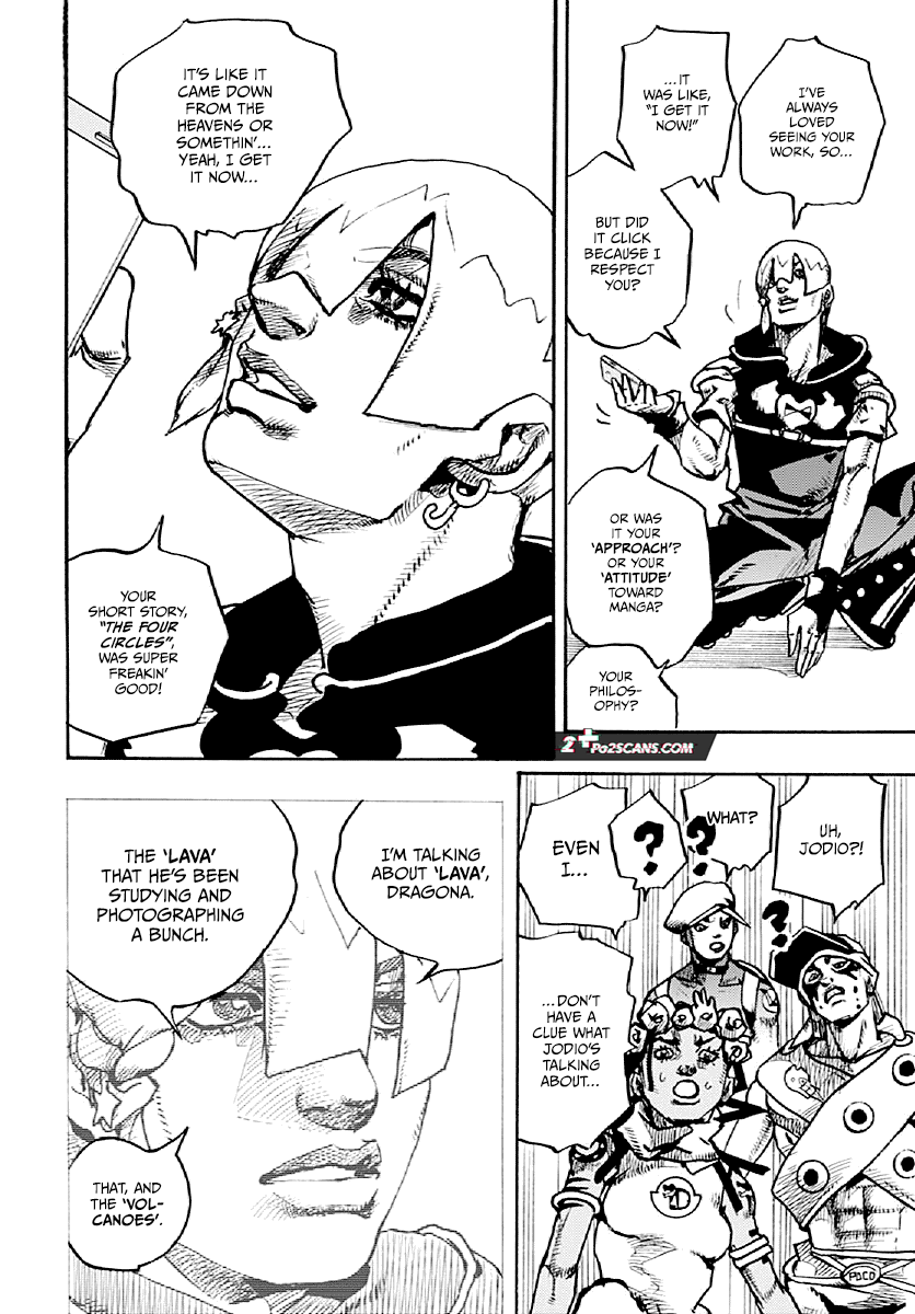 JoJo's Bizarre Adventure Part 9 - The JOJOLands Chapter 5 page 24 - Chapter 5: November Rain