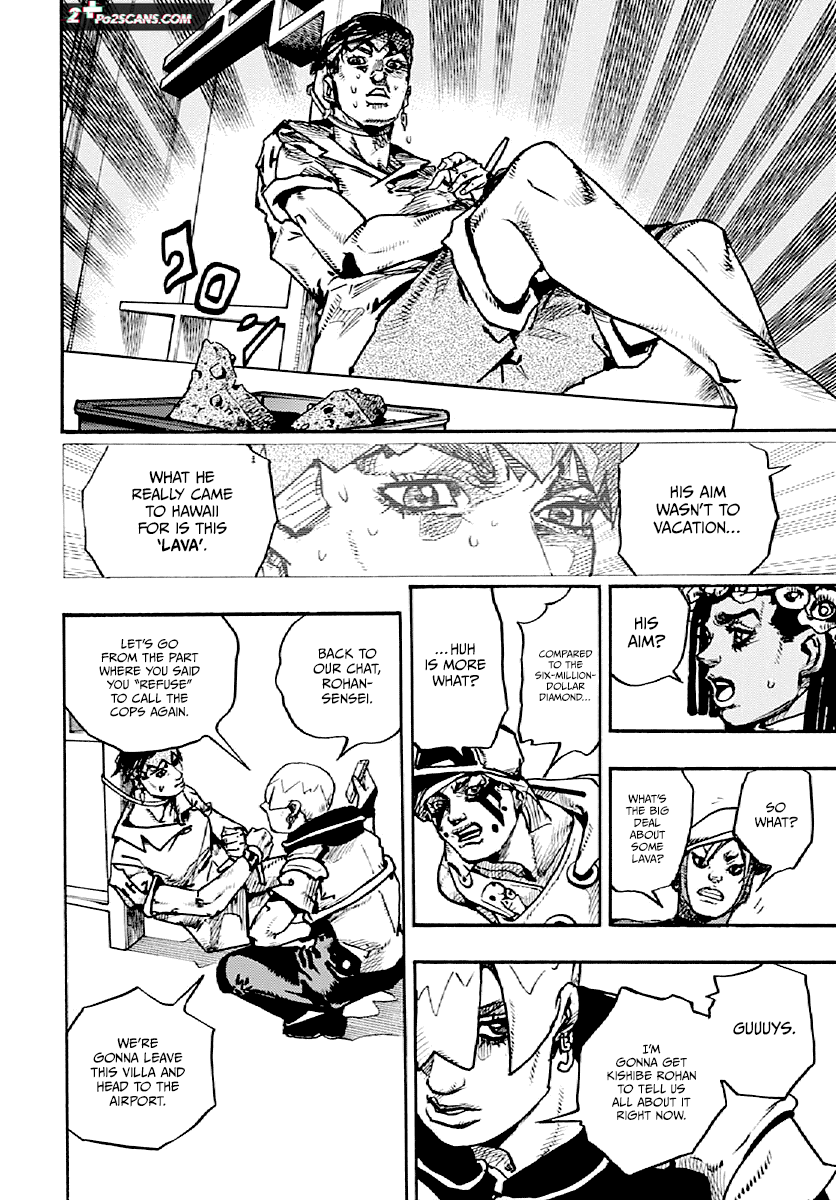JoJo's Bizarre Adventure Part 9 - The JOJOLands Chapter 5 page 28 - Chapter 5: November Rain
