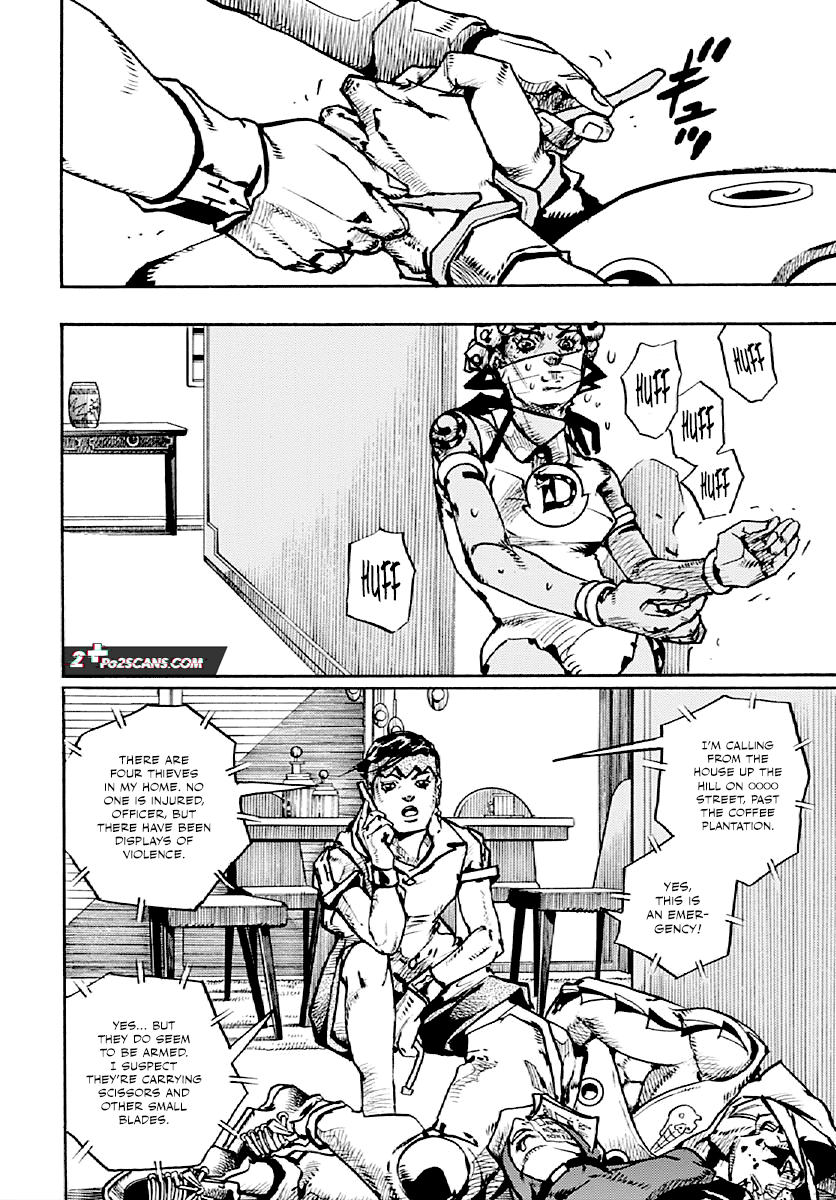 JoJo's Bizarre Adventure Part 9 - The JOJOLands Chapter 5 page 3 - Chapter 5: November Rain