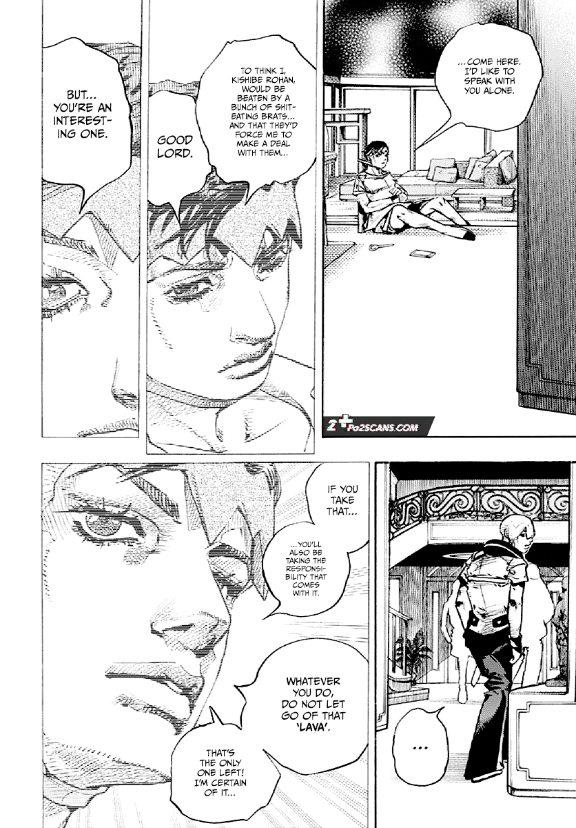 JoJo's Bizarre Adventure Part 9 - The JOJOLands Chapter 5 page 34 - Chapter 5: November Rain