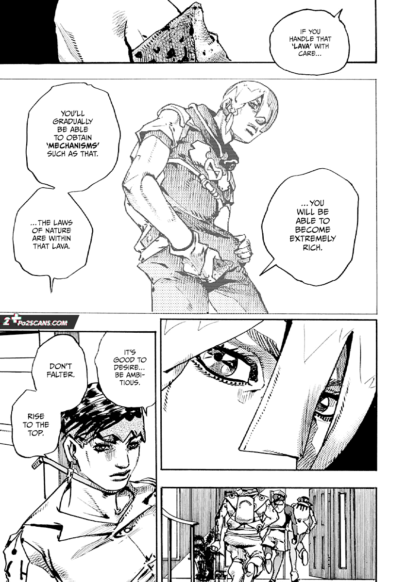 JoJo's Bizarre Adventure Part 9 - The JOJOLands Chapter 5 page 35 - Chapter 5: November Rain
