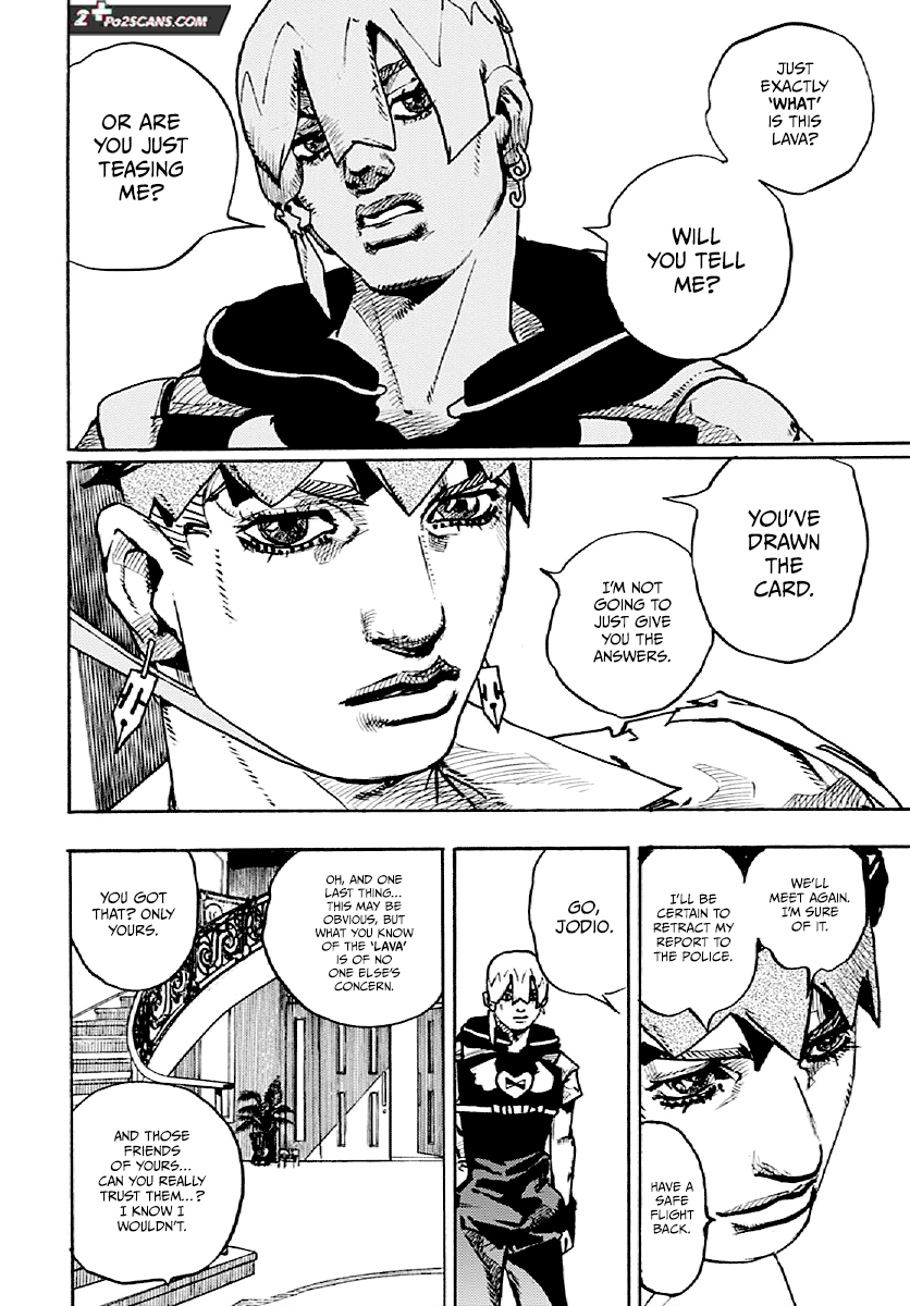 JoJo's Bizarre Adventure Part 9 - The JOJOLands Chapter 5 page 36 - Chapter 5: November Rain