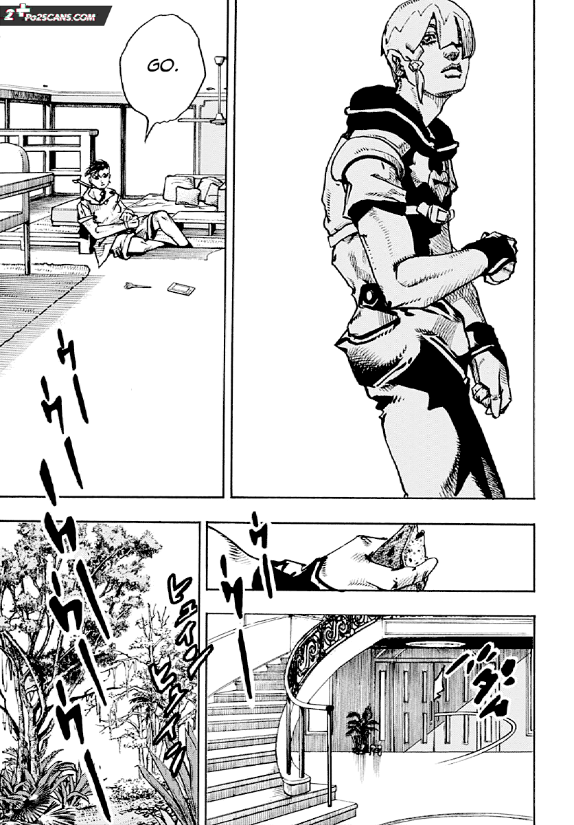 JoJo's Bizarre Adventure Part 9 - The JOJOLands Chapter 5 page 37 - Chapter 5: November Rain