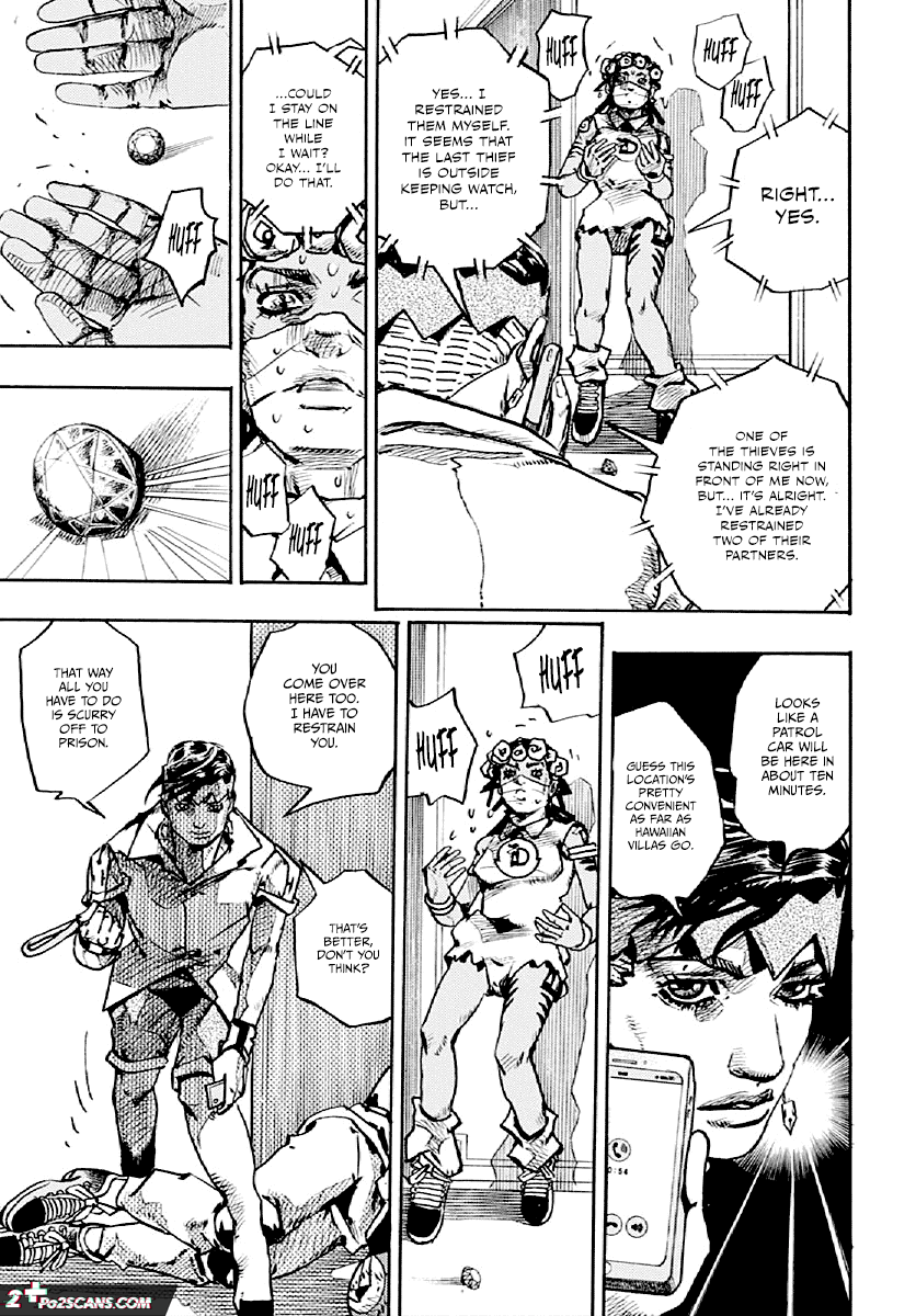 JoJo's Bizarre Adventure Part 9 - The JOJOLands Chapter 5 page 4 - Chapter 5: November Rain