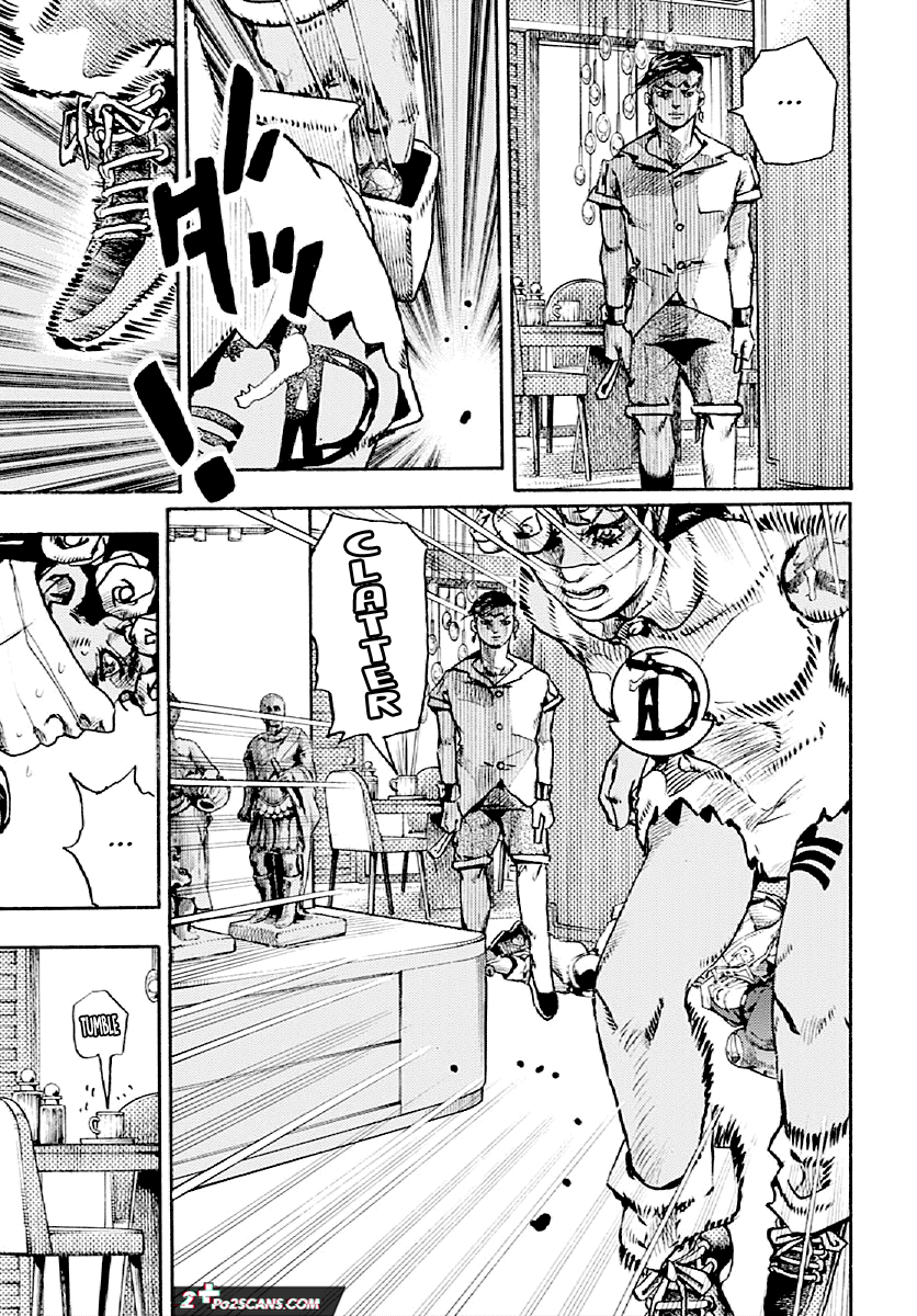 JoJo's Bizarre Adventure Part 9 - The JOJOLands Chapter 5 page 6 - Chapter 5: November Rain