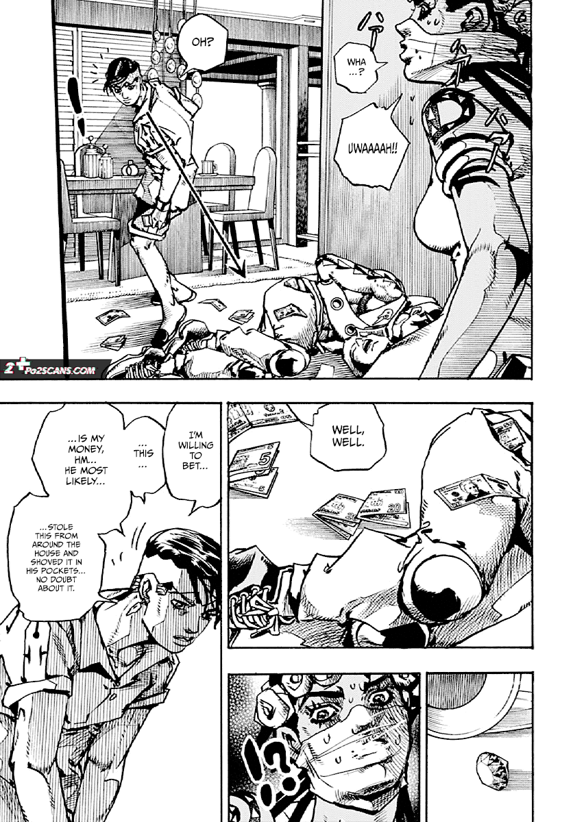 JoJo's Bizarre Adventure Part 9 - The JOJOLands Chapter 5 page 8 - Chapter 5: November Rain