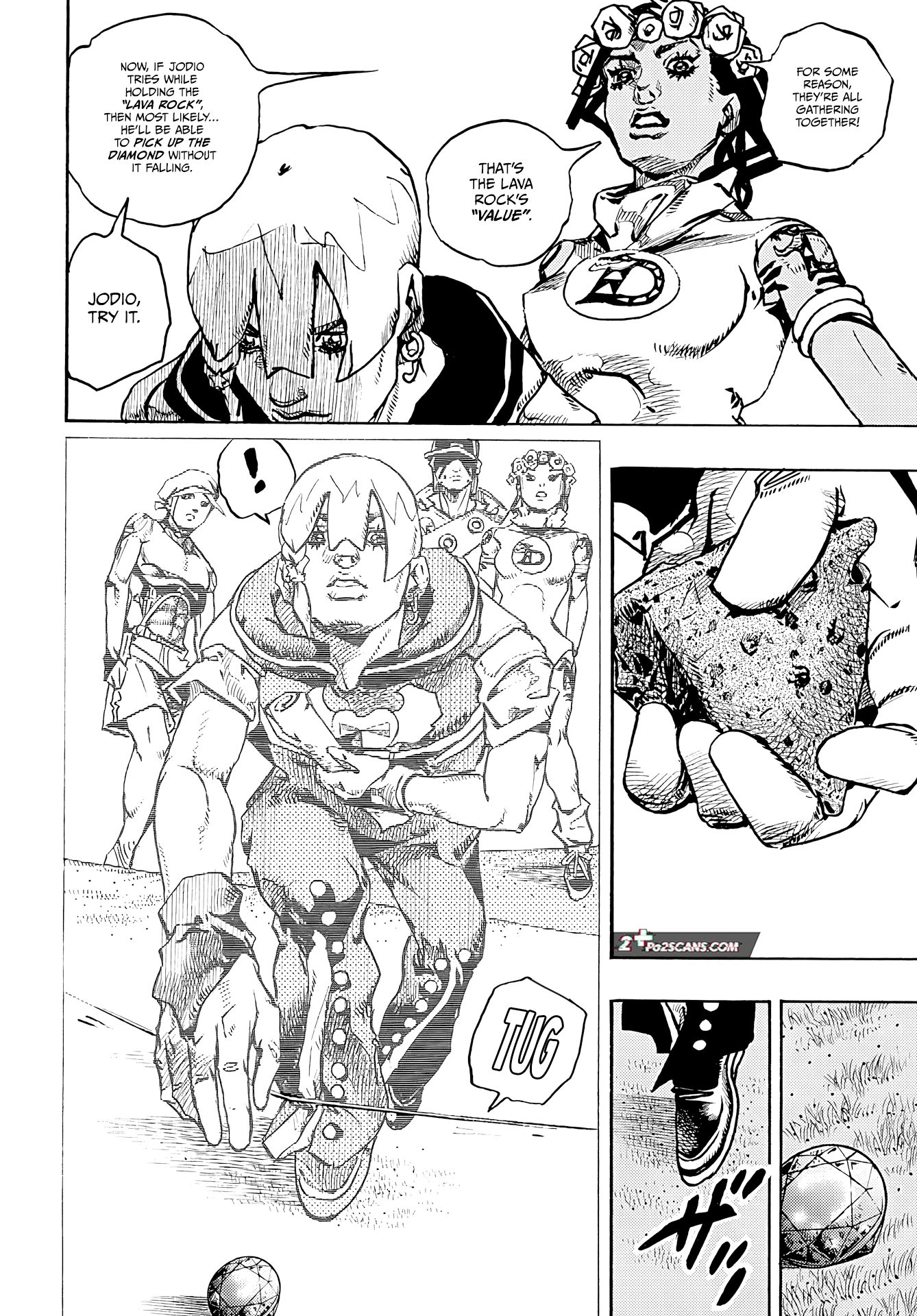 JoJo's Bizarre Adventure Part 9 - The JOJOLands Chapter 6 page 10 - Chapter 6: Battle In The Jungle