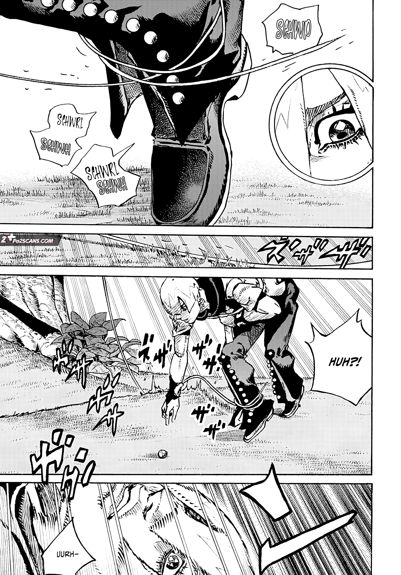 JoJo's Bizarre Adventure Part 9 - The JOJOLands Chapter 6 page 11 - Chapter 6: Battle In The Jungle