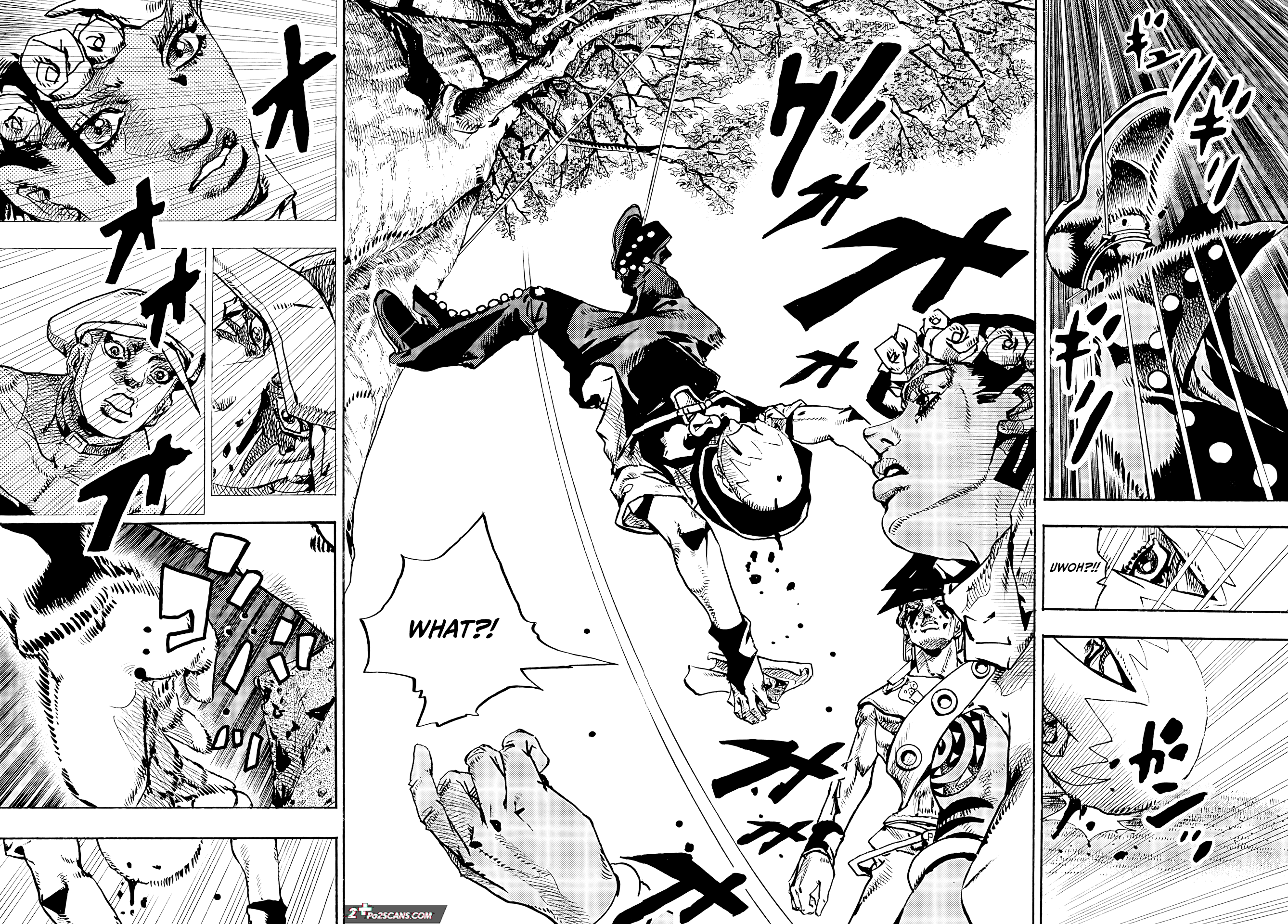 JoJo's Bizarre Adventure Part 9 - The JOJOLands Chapter 6 page 12 - Chapter 6: Battle In The Jungle