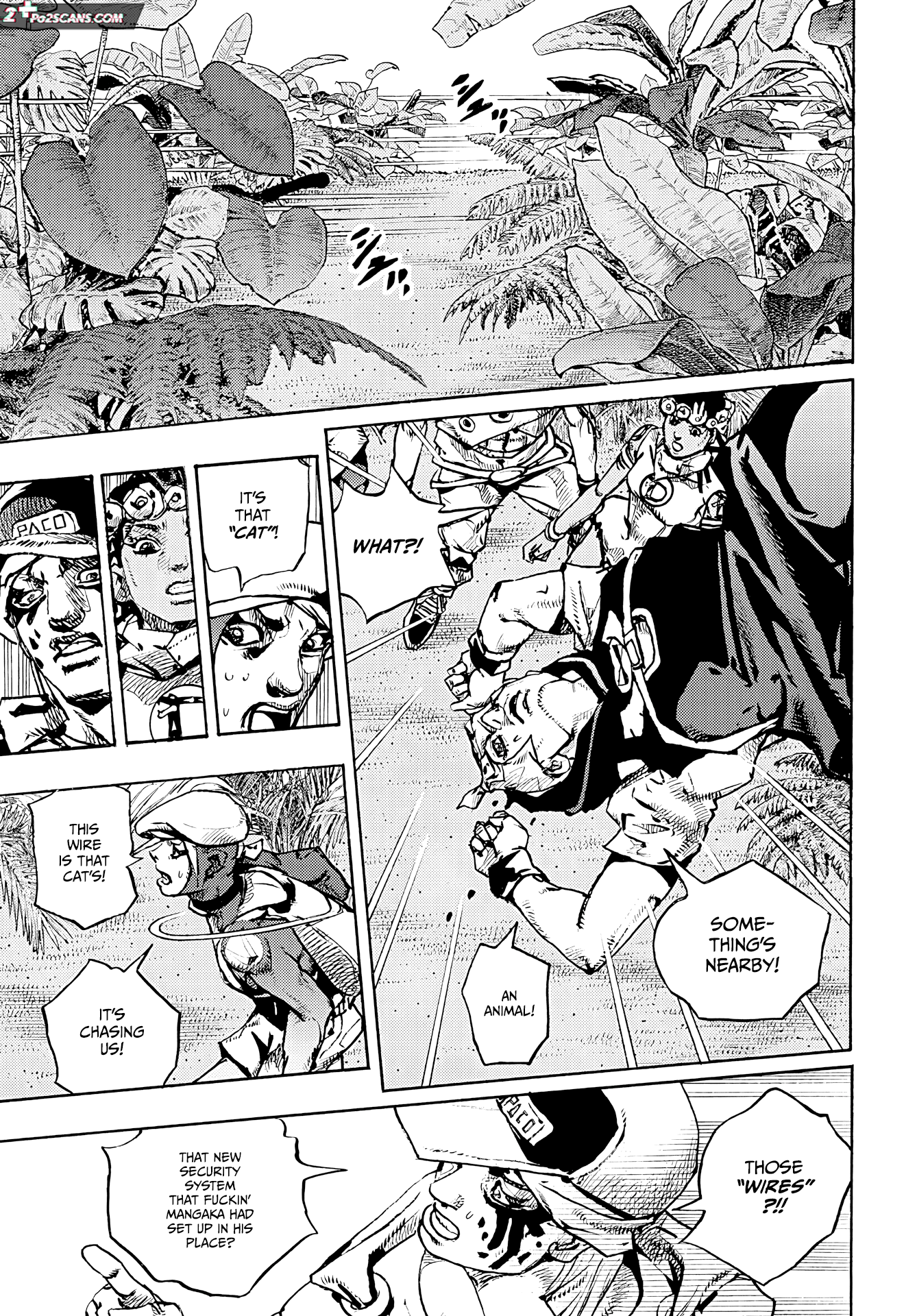 JoJo's Bizarre Adventure Part 9 - The JOJOLands Chapter 6 page 15 - Chapter 6: Battle In The Jungle