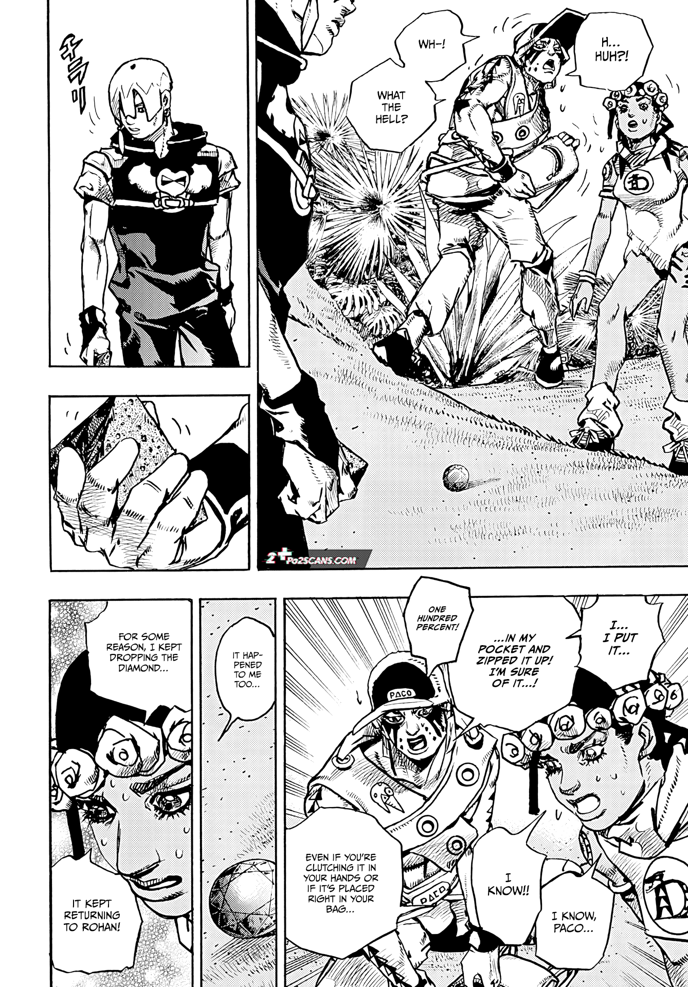 JoJo's Bizarre Adventure Part 9 - The JOJOLands Chapter 6 page 4 - Chapter 6: Battle In The Jungle