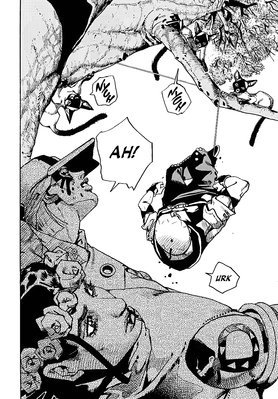 JoJo's Bizarre Adventure Part 9 - The JOJOLands Chapter 7 page 10 - Chapter 7: Jungle Warfare Part 2