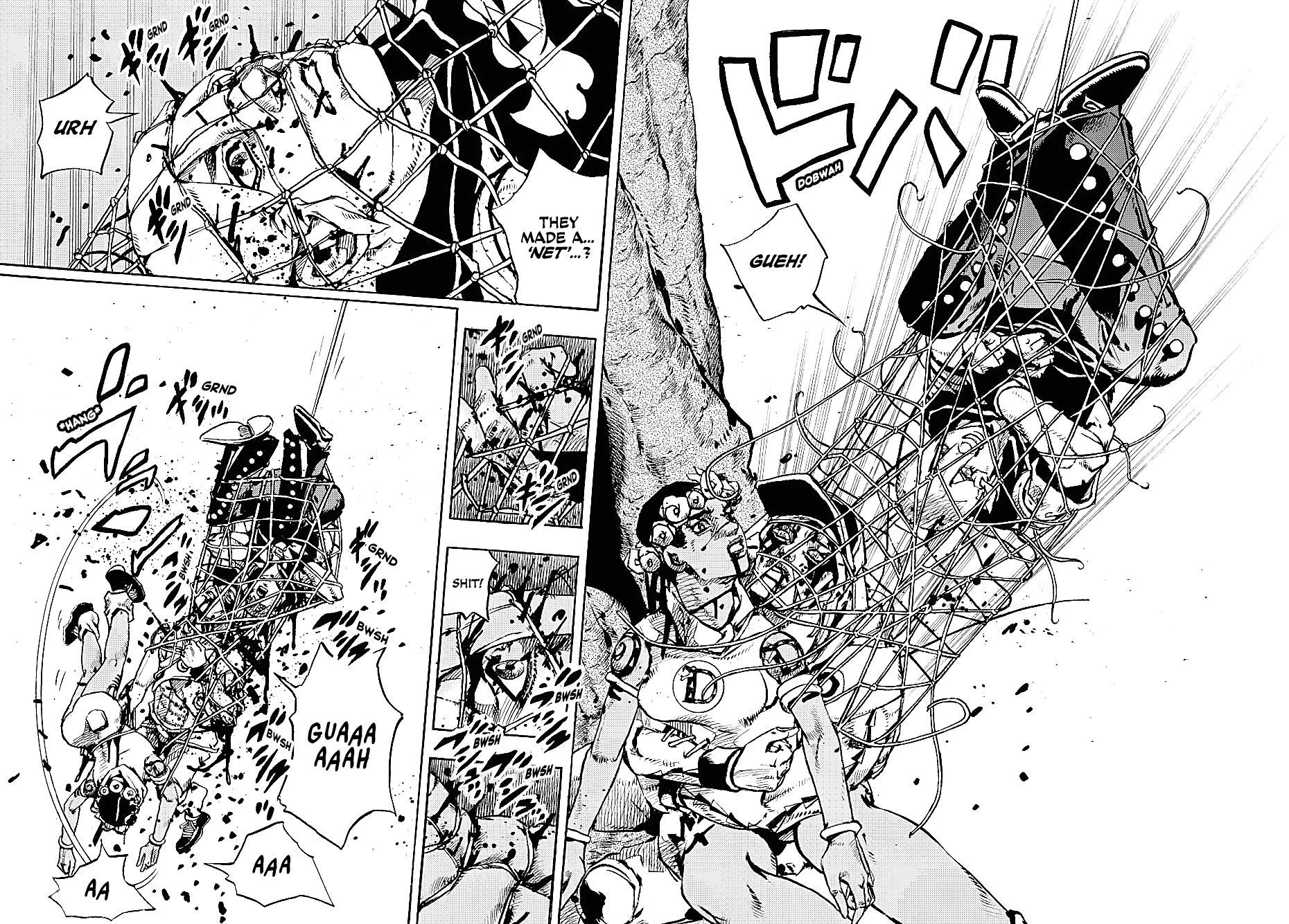 JoJo's Bizarre Adventure Part 9 - The JOJOLands Chapter 7 page 21 - Chapter 7: Jungle Warfare Part 2