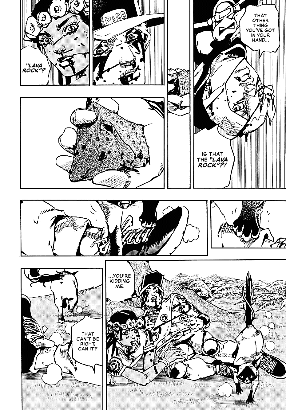 JoJo's Bizarre Adventure Part 9 - The JOJOLands Chapter 7 page 30 - Chapter 7: Jungle Warfare Part 2