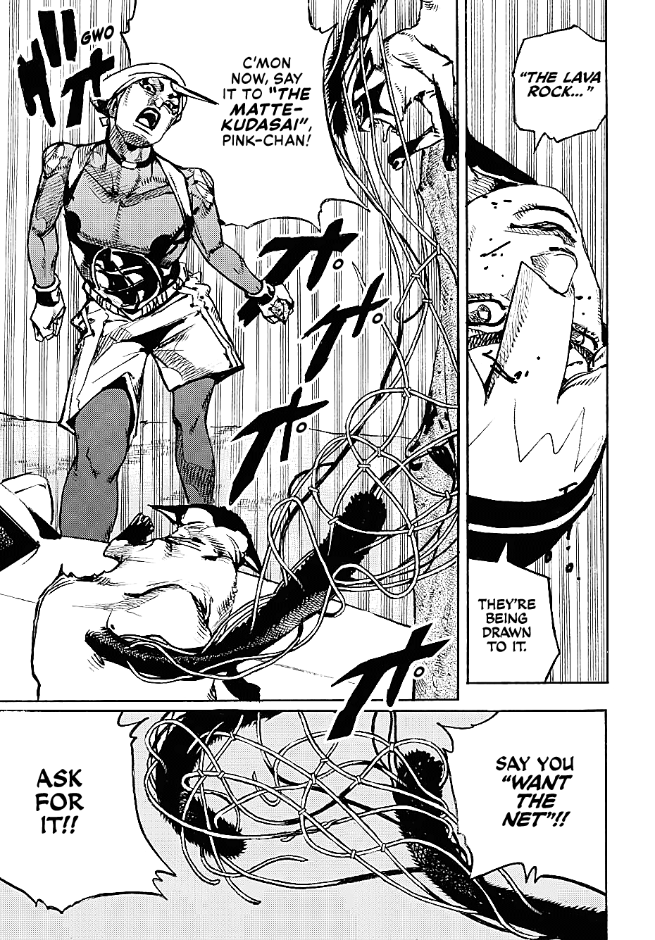 JoJo's Bizarre Adventure Part 9 - The JOJOLands Chapter 7 page 31 - Chapter 7: Jungle Warfare Part 2