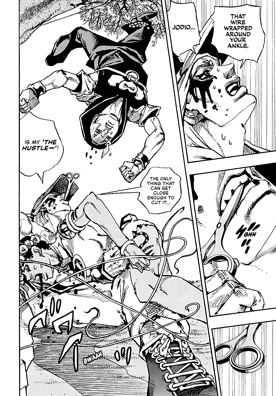JoJo's Bizarre Adventure Part 9 - The JOJOLands Chapter 7 page 7 - Chapter 7: Jungle Warfare Part 2