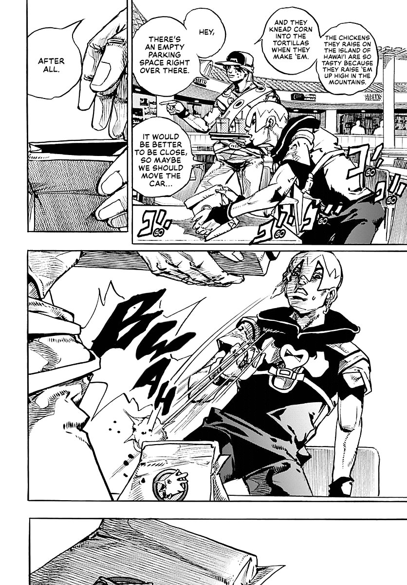 JoJo's Bizarre Adventure Part 9 - The JOJOLands Chapter 8 page 32 - Chapter 8: Let's Go Look at Luxury Watches