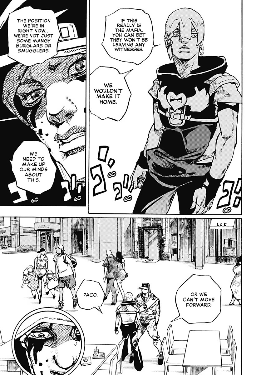 JoJo's Bizarre Adventure Part 9 - The JOJOLands Chapter 9 page 10 - Chapter 9: The Owner of the Lava Rock