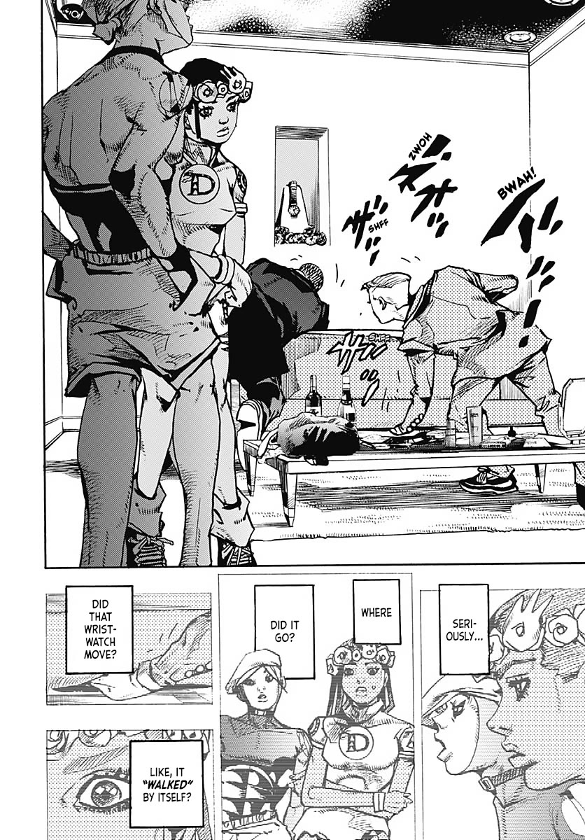 JoJo's Bizarre Adventure Part 9 - The JOJOLands Chapter 9 page 13 - Chapter 9: The Owner of the Lava Rock