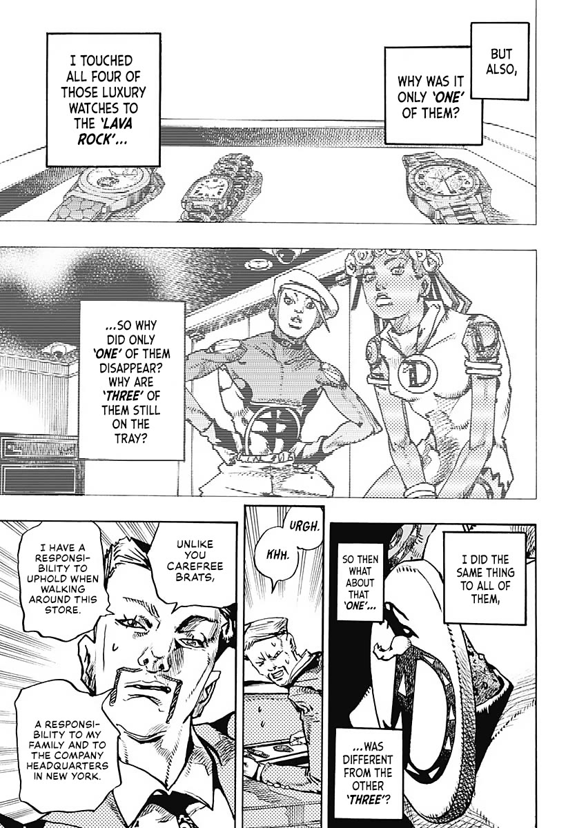 JoJo's Bizarre Adventure Part 9 - The JOJOLands Chapter 9 page 14 - Chapter 9: The Owner of the Lava Rock