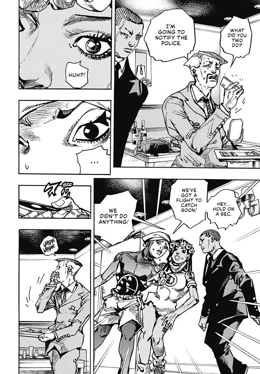 JoJo's Bizarre Adventure Part 9 - The JOJOLands Chapter 9 page 15 - Chapter 9: The Owner of the Lava Rock