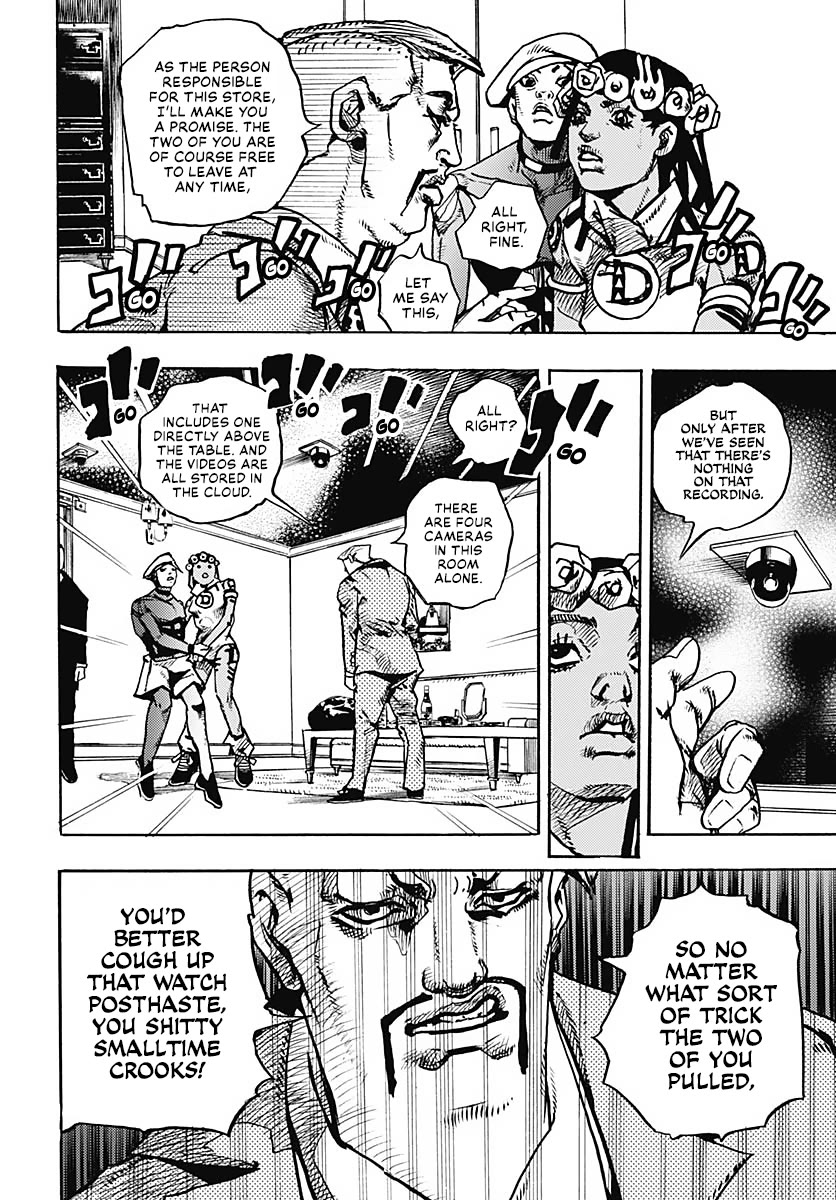 JoJo's Bizarre Adventure Part 9 - The JOJOLands Chapter 9 page 17 - Chapter 9: The Owner of the Lava Rock