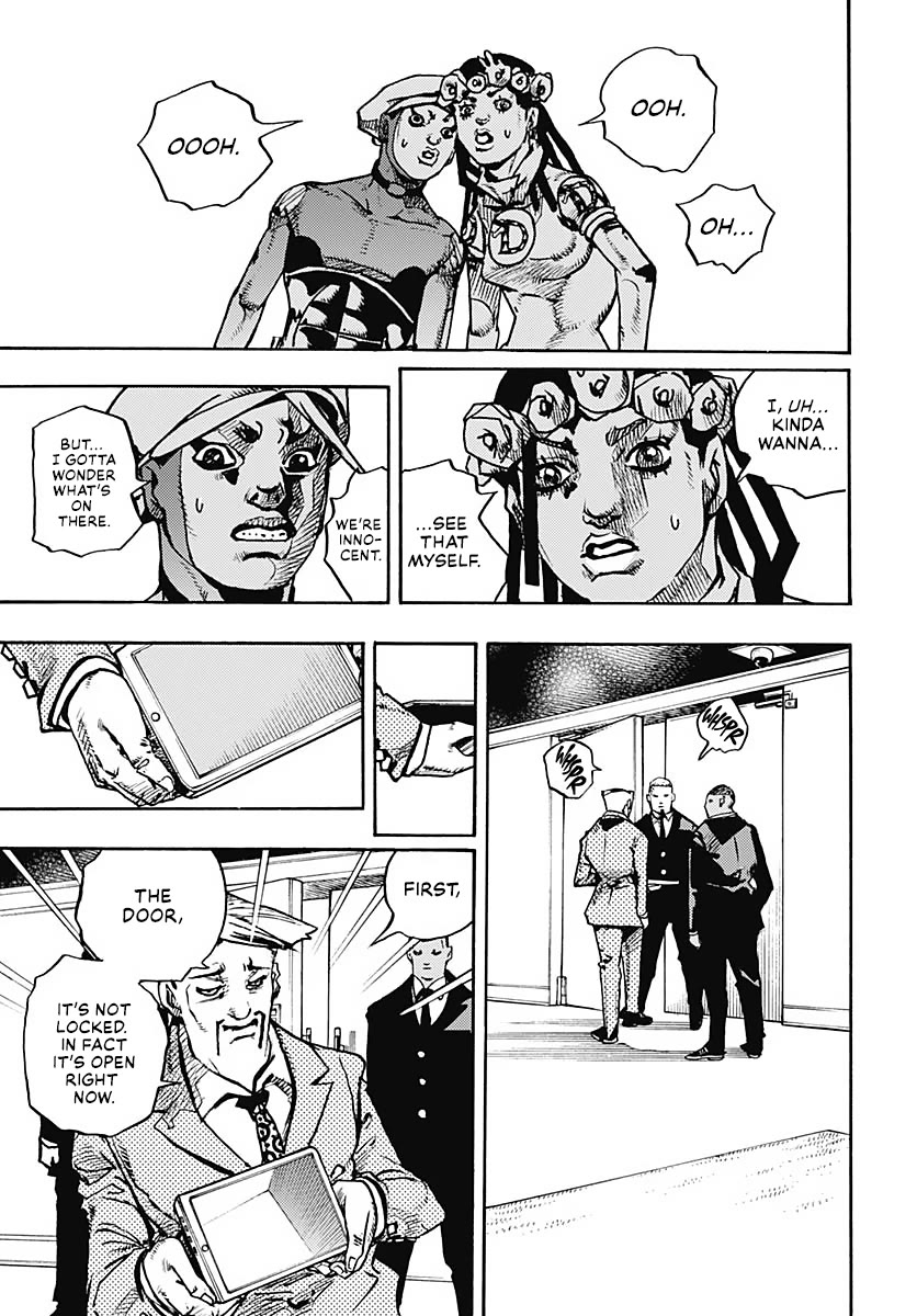 JoJo's Bizarre Adventure Part 9 - The JOJOLands Chapter 9 page 18 - Chapter 9: The Owner of the Lava Rock