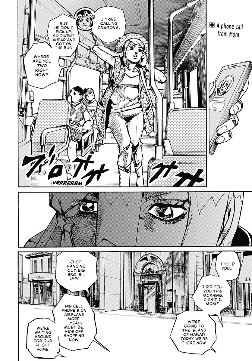 JoJo's Bizarre Adventure Part 9 - The JOJOLands Chapter 9 page 2 - Chapter 9: The Owner of the Lava Rock