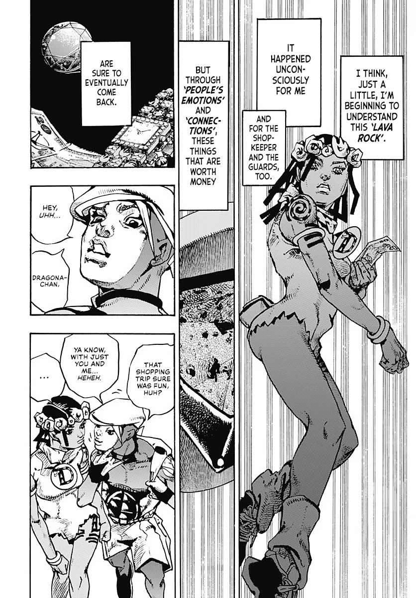 JoJo's Bizarre Adventure Part 9 - The JOJOLands Chapter 9 page 33 - Chapter 9: The Owner of the Lava Rock