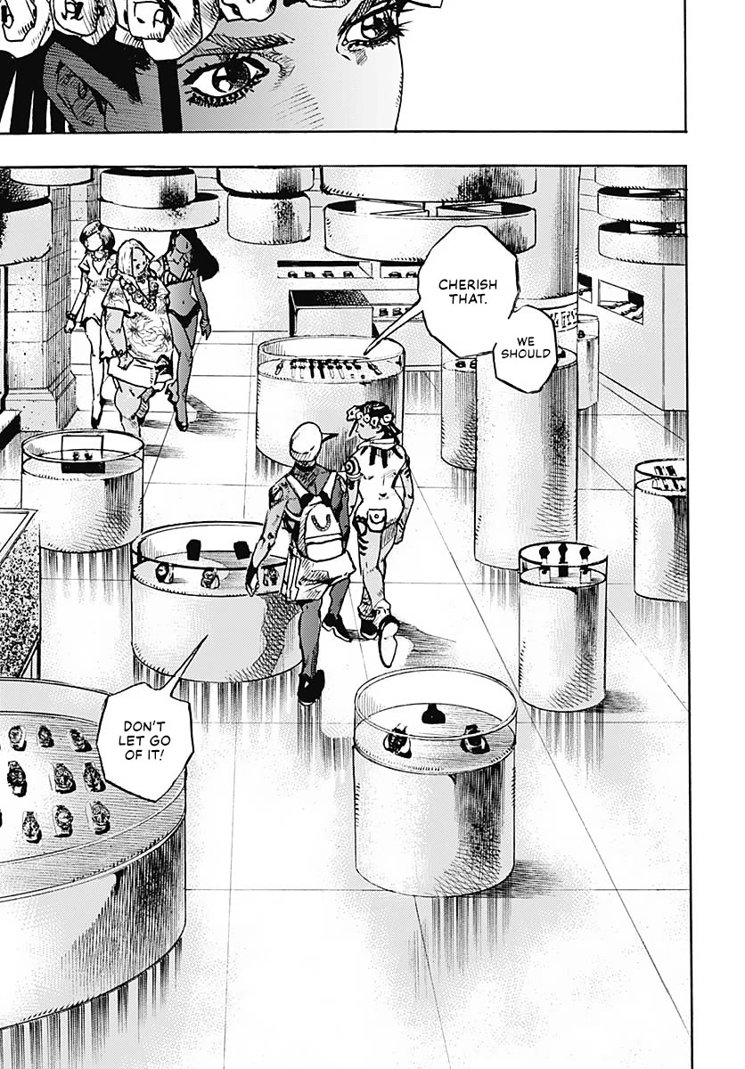 JoJo's Bizarre Adventure Part 9 - The JOJOLands Chapter 9 page 34 - Chapter 9: The Owner of the Lava Rock