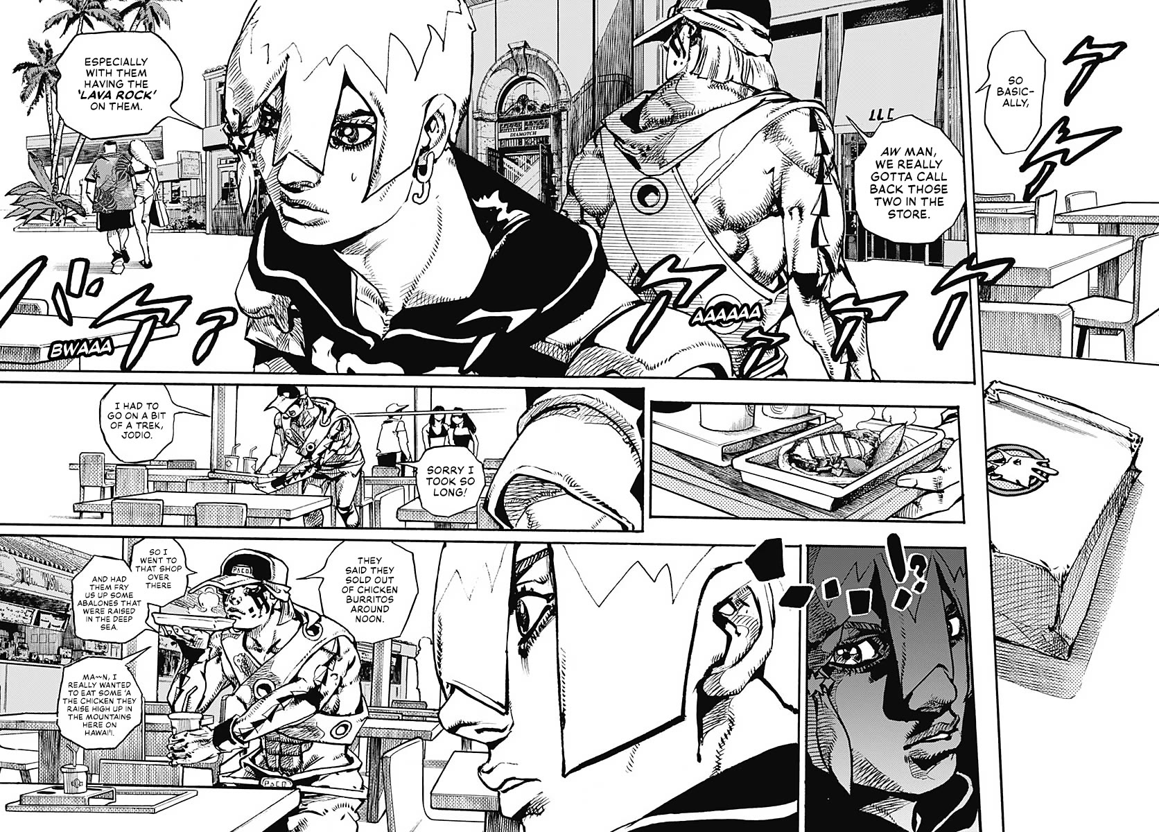 JoJo's Bizarre Adventure Part 9 - The JOJOLands Chapter 9 page 35 - Chapter 9: The Owner of the Lava Rock