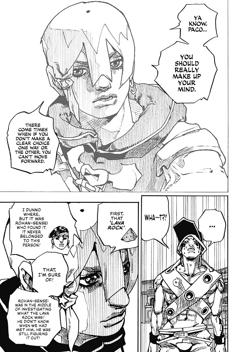 JoJo's Bizarre Adventure Part 9 - The JOJOLands Chapter 9 page 8 - Chapter 9: The Owner of the Lava Rock