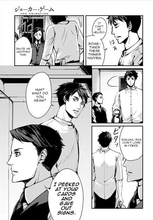 Joker Game - The Animation Chapter 1 page 27 - Chapter 1