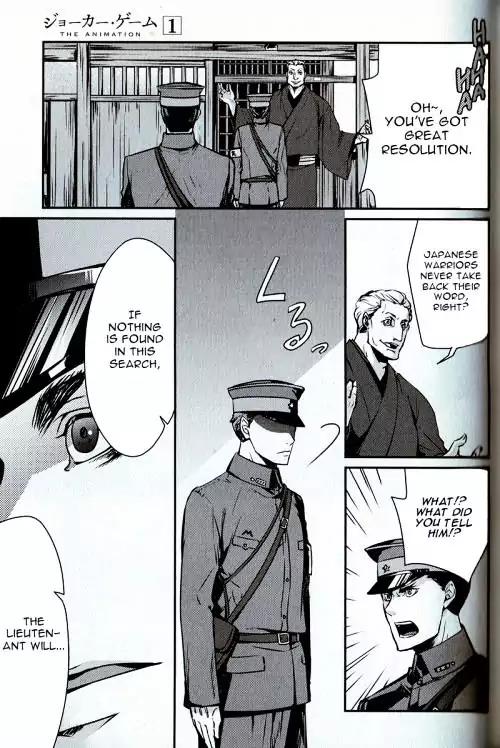 Joker Game - The Animation Chapter 2 page 13 - Chapter 2