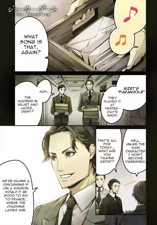 Joker Game - The Animation Chapter 4 page 2 - Chapter 4