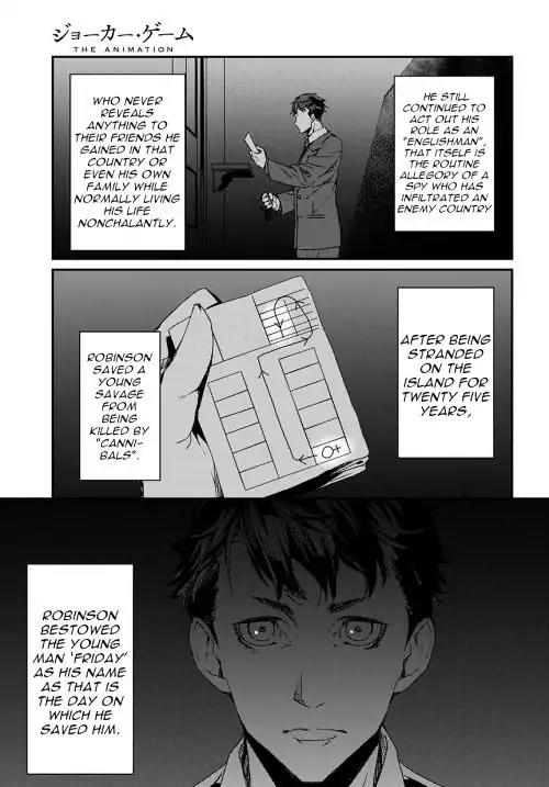 Joker Game - The Animation Chapter 9 page 17 - Chapter 9