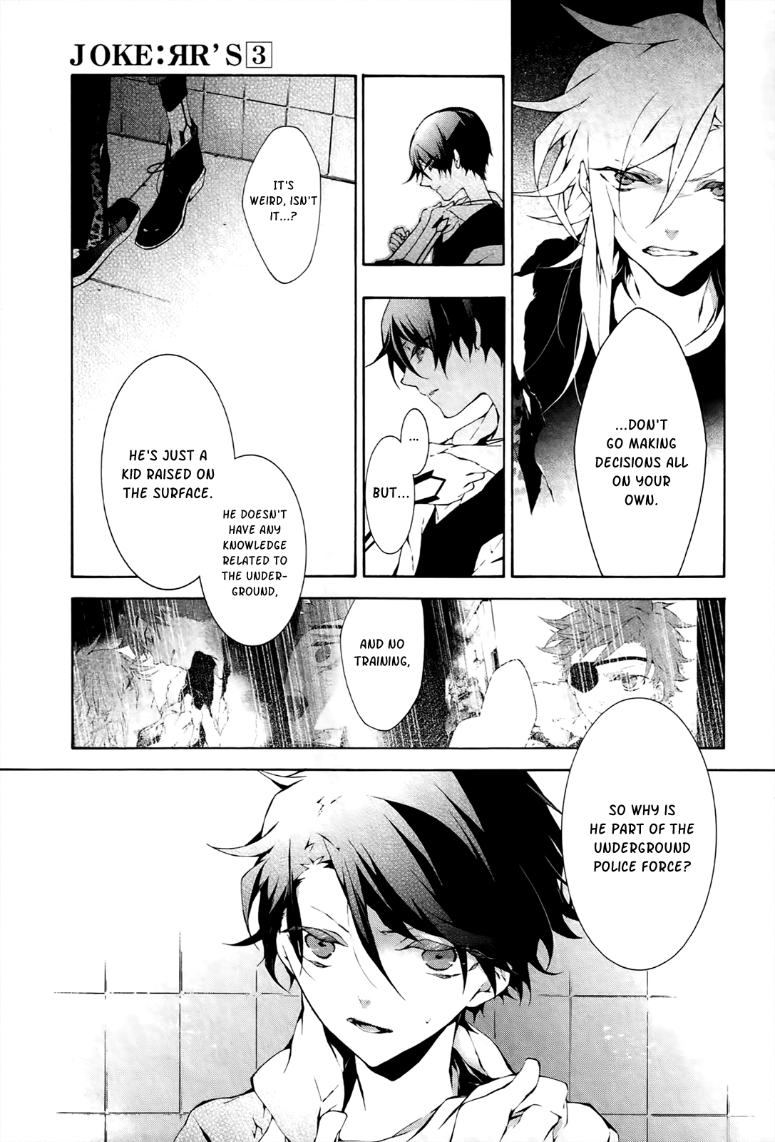 Jokers Chapter 13 page 4 - Chapter 13: Never Let Me Go