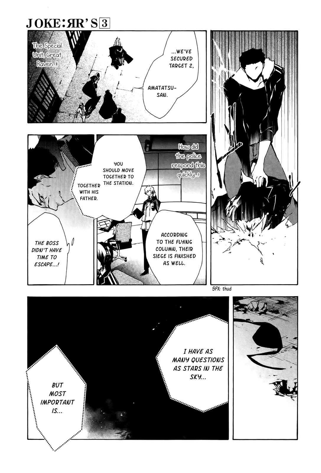 Jokers Chapter 17 page 14 - Chapter 17: Hell Song Praying for Each Raven