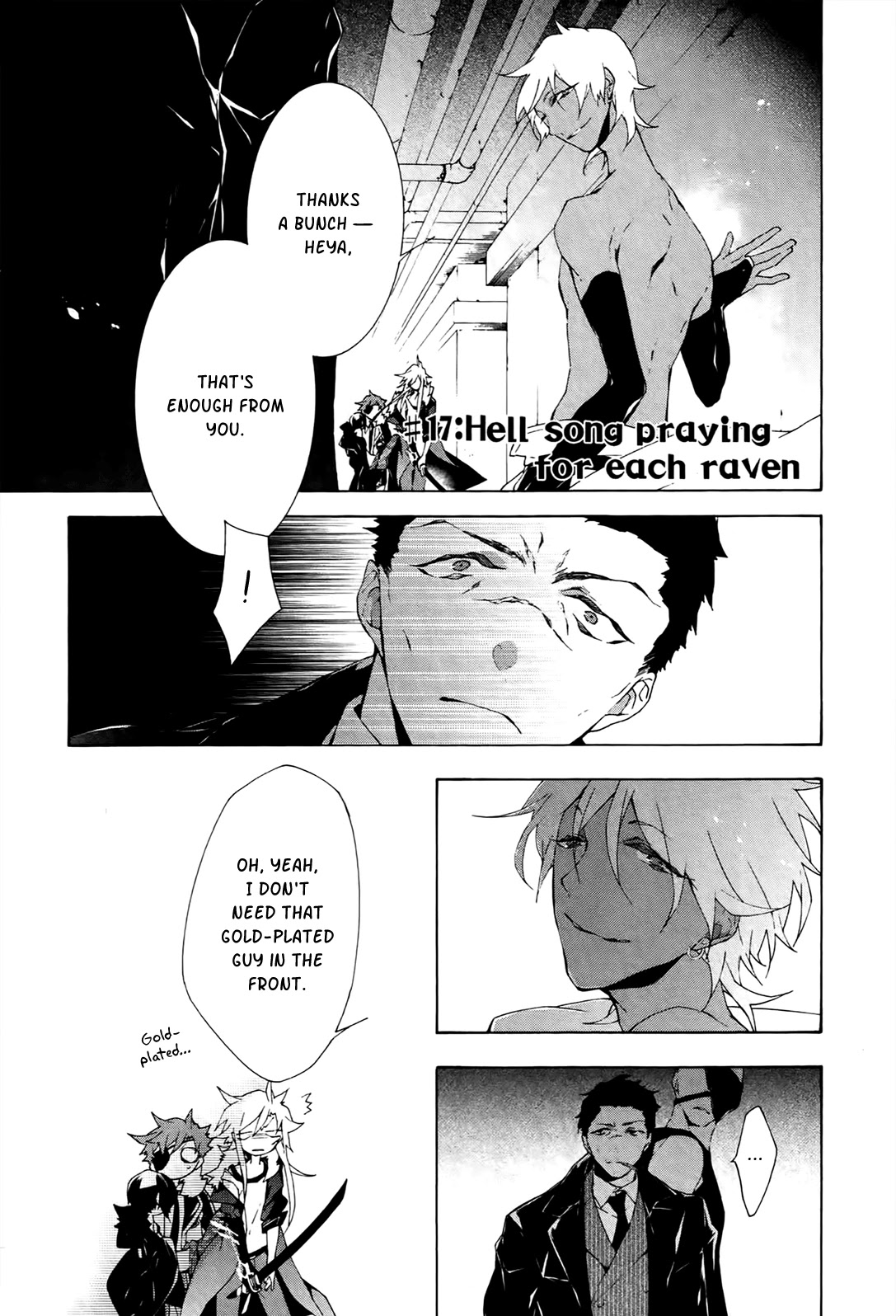 Jokers Chapter 17 page 2 - Chapter 17: Hell Song Praying for Each Raven