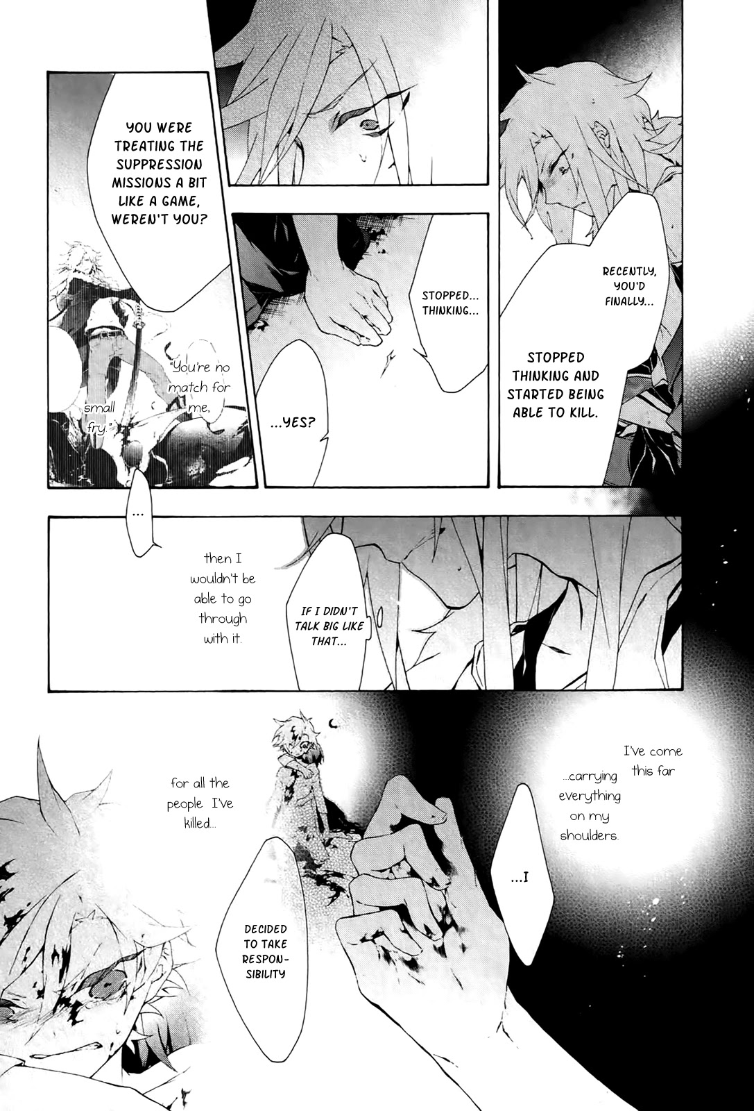 Jokers Chapter 17 page 30 - Chapter 17: Hell Song Praying for Each Raven
