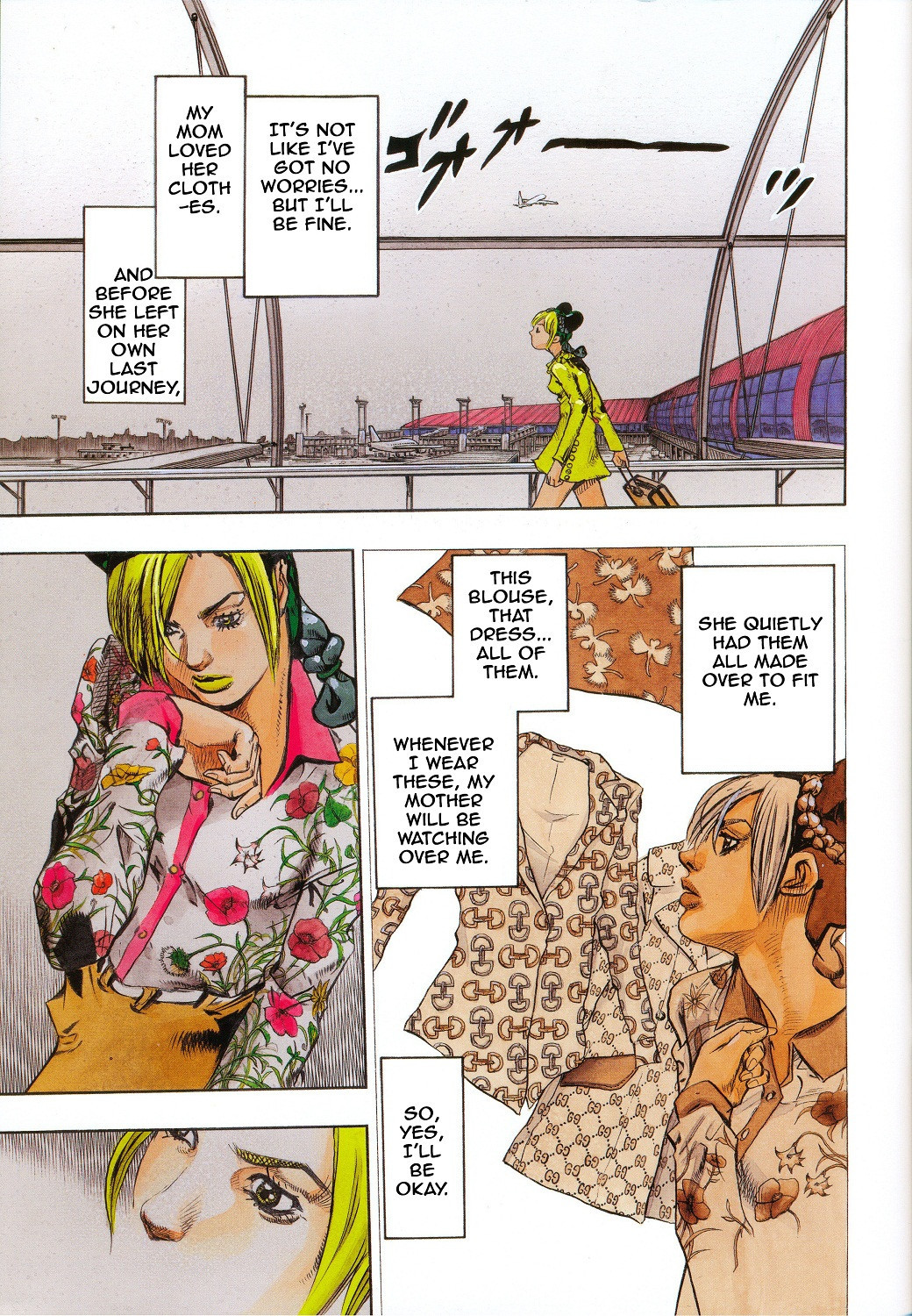 Jolyne, Fly High with GUCCI Chapter 0 page 4 - Chapter 0: Oneshot