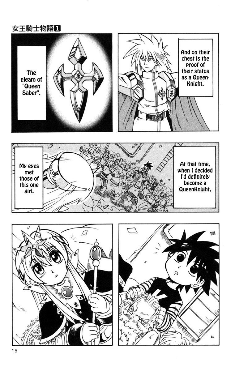 Joou Kishi Monogatari Chapter 1.2 page 14 - Chapter 1 v2 : Welcome To ~Saga of QueenKnight~
