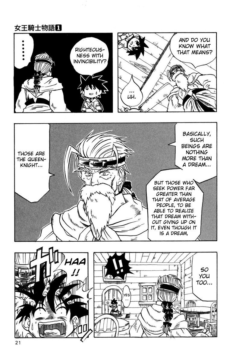 Joou Kishi Monogatari Chapter 1.2 page 20 - Chapter 1 v2 : Welcome To ~Saga of QueenKnight~